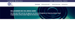 Desktop Screenshot of okl-media.de