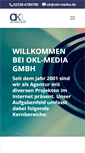 Mobile Screenshot of okl-media.de