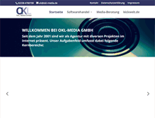 Tablet Screenshot of okl-media.de